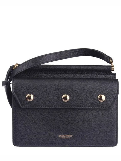 Mini Pocket Title Shoulder Bag Black - BURBERRY - BALAAN 2