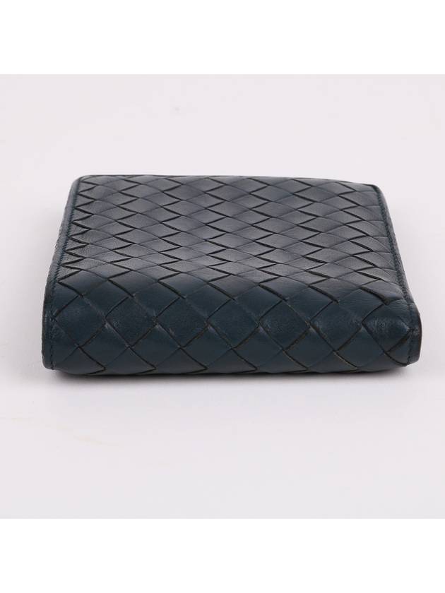 Intrecciato Navy Men s Bicycle Wallet - BOTTEGA VENETA - BALAAN 6