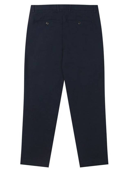 Men's Cotton Tapered OneTuck Pants Navy SWDQPCOPA10NV - SOLEW - BALAAN 2
