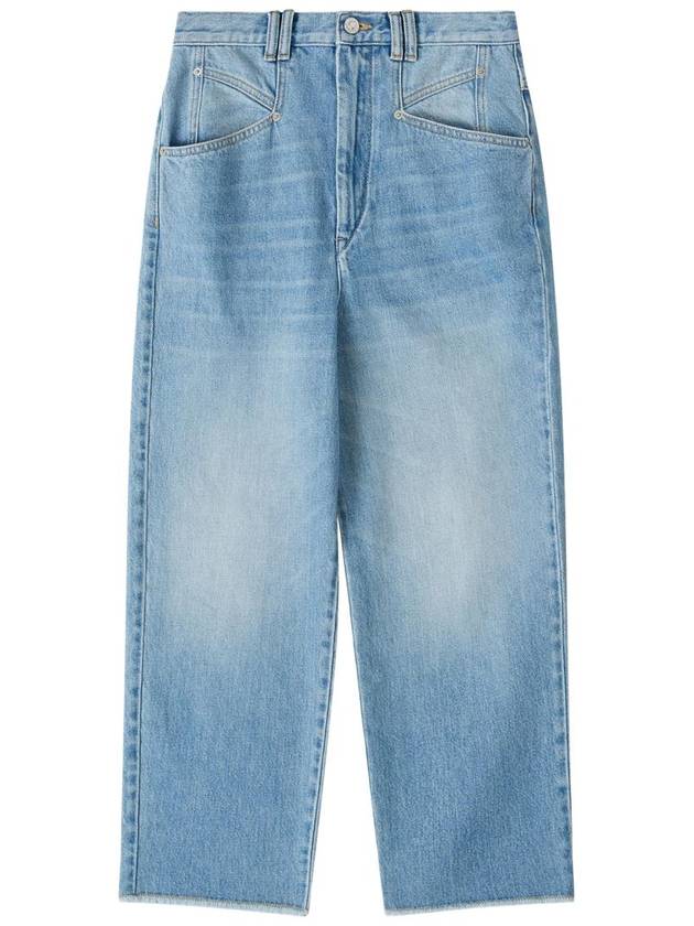 Straight Pants PA0055FAA1H25I 30BU - ISABEL MARANT - BALAAN 2