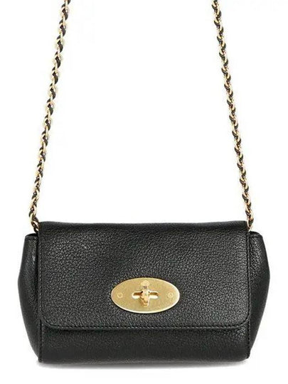 Lily Small Shoulder Bag Black - MULBERRY - BALAAN 2