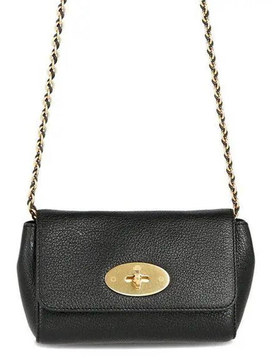 Lily Small Shoulder Bag Black - MULBERRY - BALAAN 2