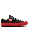 Chuck 70 Low Top Sneakers Black - COMME DES GARCONS - BALAAN 1