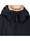 Compass Badge Hooded Jacket Black - STONE ISLAND - BALAAN 8