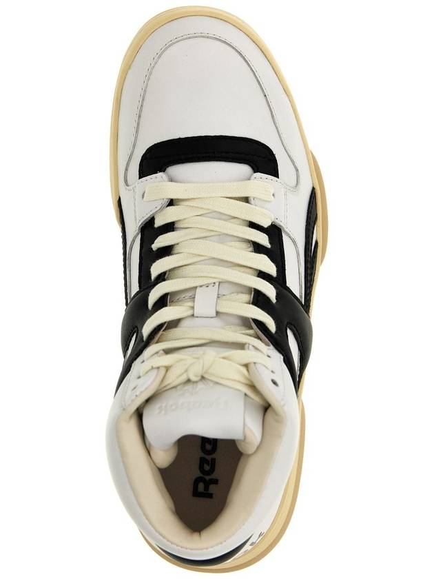 Two-Tone Panell High Top Sneakers White - REEBOK - BALAAN 5