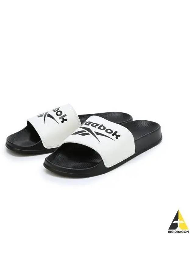 Pearl Gear Slide White Black HR0390 - REEBOK - BALAAN 1