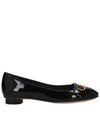 C'est Patent Leather Ballet Flat Black - DIOR - BALAAN 2