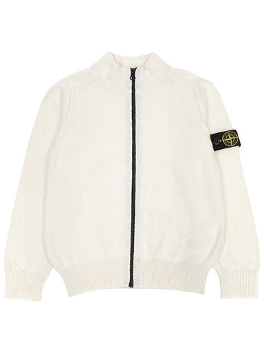 Kids zip up cardigan 8016508D3 V0001 10A12A Adults can wear - STONE ISLAND - BALAAN 1