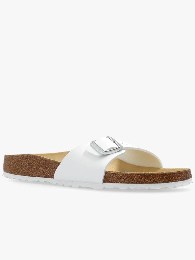 Birkenstock ‘Madrid BS’ Slides, Women's, White - BIRKENSTOCK - BALAAN 4