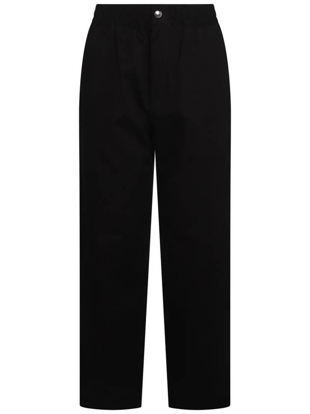 Maison Kitsune' Trousers Black - MAISON KITSUNE - BALAAN 1