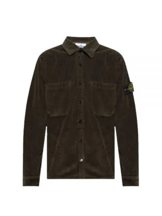 CORDUROY 400 TC overshirtregular fit - STONE ISLAND - BALAAN 2