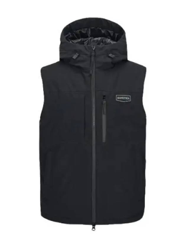 Ginex Vest Black Men s Down - DUVETICA - BALAAN 1