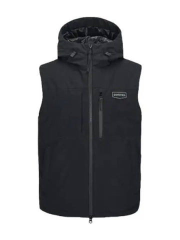 Ginex Vest Black Men s Down - DUVETICA - BALAAN 1