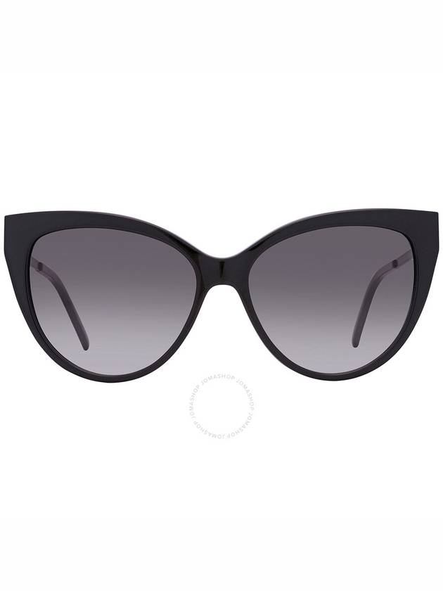 Saint Laurent Smoke Gradient Cat Eye Ladies Sunglasses SL M48SA 002 56 - SAINT LAURENT - BALAAN 1