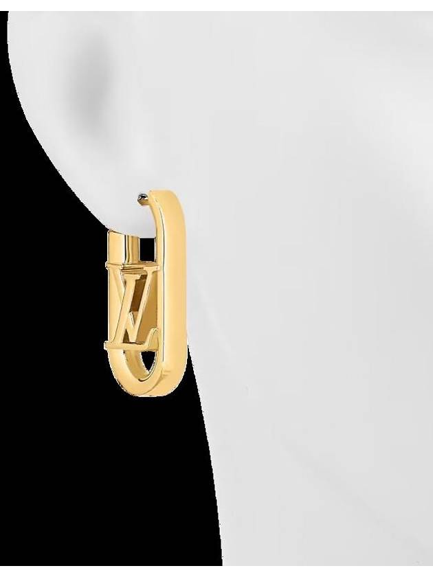 My LV Chain Earrings Gold - LOUIS VUITTON - BALAAN 3