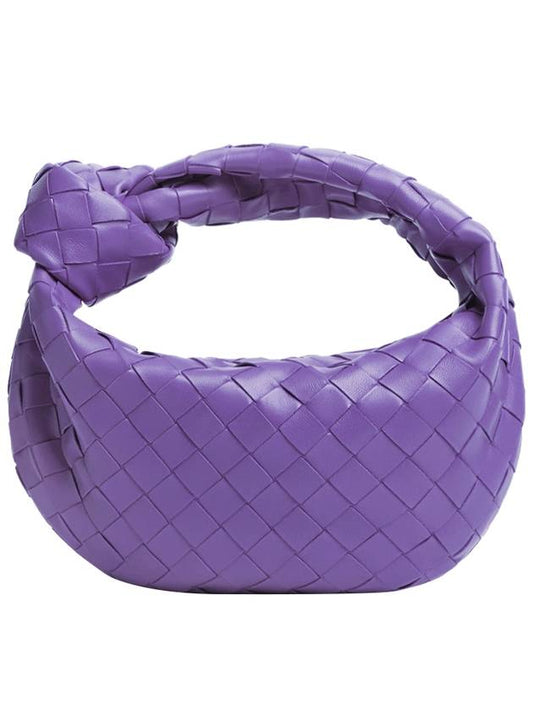 Mini Jody Shoulder Bag Purple - BOTTEGA VENETA - BALAAN.