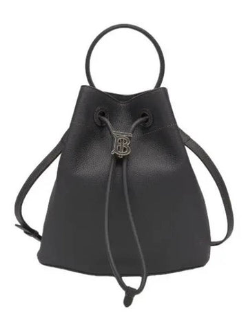 Small bucket bag black shoulder - BURBERRY - BALAAN 1