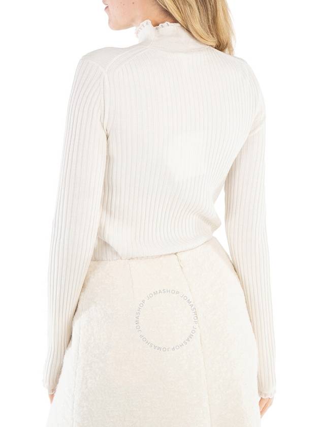 Chloe Iconic Milk Turtleneck Knitted Sweater, Size Large - CHLOE - BALAAN 3