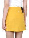 Women's Amelie H Line Skirt Yellow - J.LINDEBERG - BALAAN 6