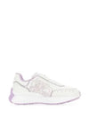 Women's Sprint Runner Low Top Sneakers Purple White - ALEXANDER MCQUEEN - BALAAN 2