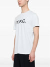 VPC Logo Organic Cotton Short Sleeve T-Shirt White - A.P.C. - BALAAN 4