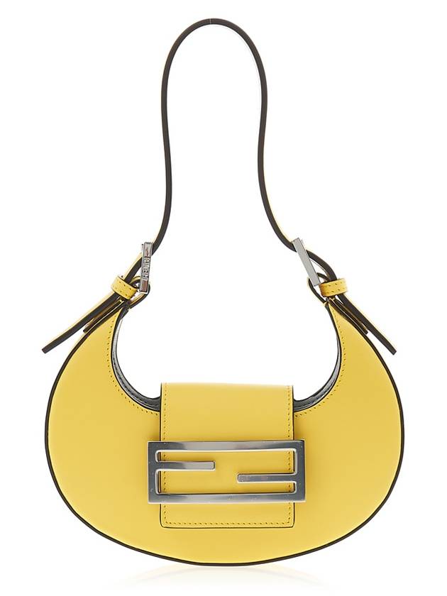 Cookie Small Hobo Shoulder Bag Yellow - FENDI - BALAAN 2