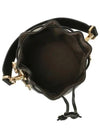 Mon Tresor FF Motif Leather Mini Bag Black - FENDI - BALAAN 5