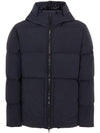 Naslan Light Watro Down Hooded Padding Navy - STONE ISLAND - BALAAN 2