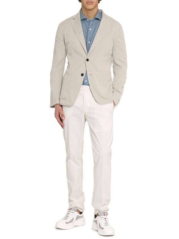 Dondup Single-Breasted Two-Button Jacket - DONDUP - BALAAN 3