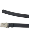 Saffiano Leather Belt Nero - PRADA - BALAAN 9