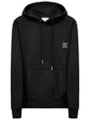 Men s Back Logo Cotton Hoodie Black - WOOYOUNGMI - BALAAN 4