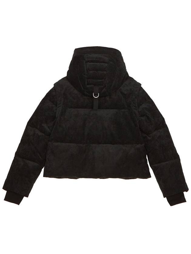 Corduroy Comptoir Bomber Padding Black - MOOSE KNUCKLES - BALAAN 3