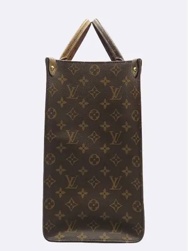 M44576 Monogram Giant Canvas On the Go GM Tote Bag and Shoulder - LOUIS VUITTON - BALAAN 4