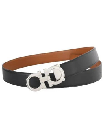 Ferragamo Gancini Reversible Belt Men s Waistband - SALVATORE FERRAGAMO - BALAAN 1