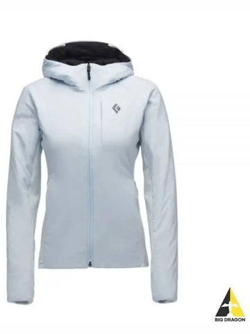 BLACK DIAMOND First Light Hybrid Hoodie WOMENS Belay Blue OAWAP752266 - BLACKBROWN - BALAAN 1