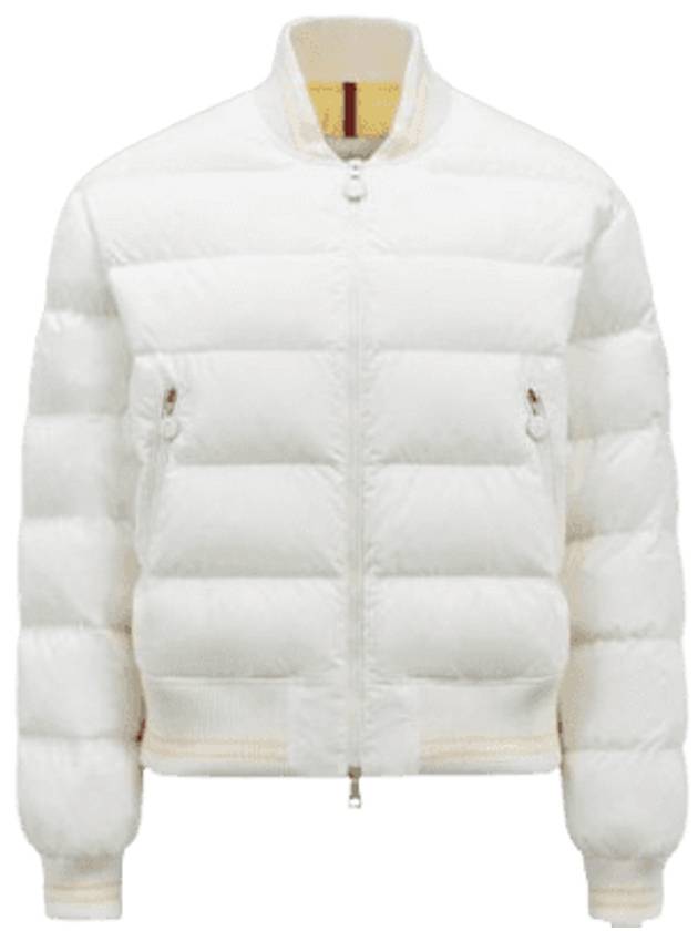 Women s Argo Down Bomber Jacket Off White - MONCLER - BALAAN 1