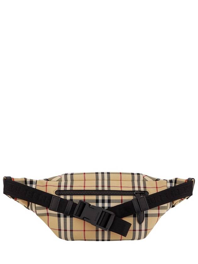 Vintage Check Nylon Belt Bag Beige - BURBERRY - BALAAN 3