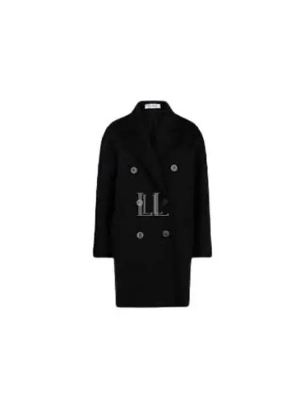 Women's Pedone Double Coat Black - MAX MARA - BALAAN 2