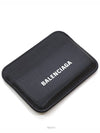 Daejeon Used Luxury Goods 593812 Logo Card Wallet Black - BALENCIAGA - BALAAN 5