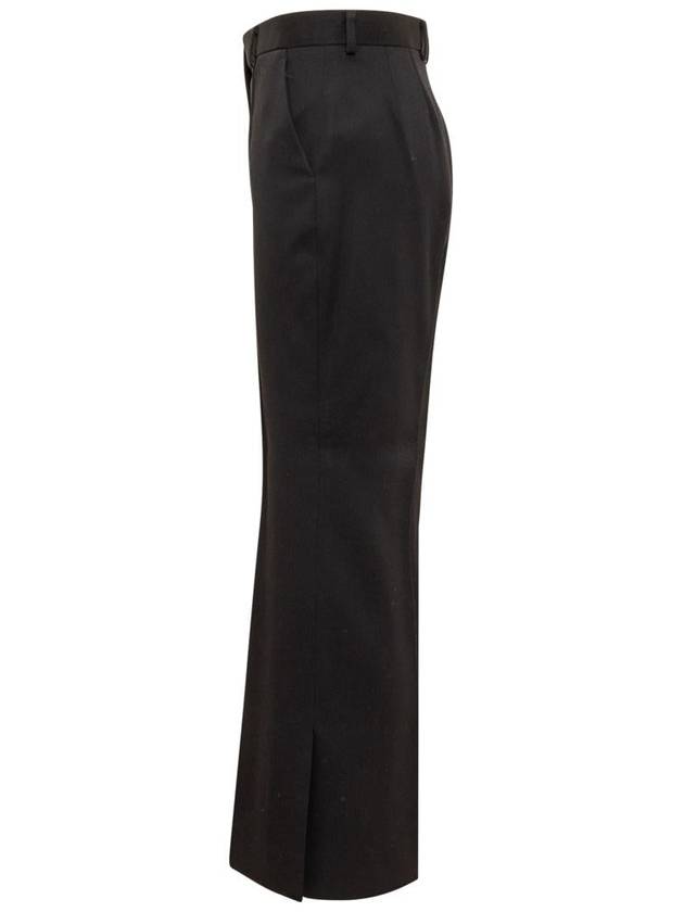 Straight Pants RWTR00284885H2310 Black - LANVIN - BALAAN 4