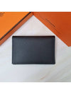 MC² Euclide Card Holder Epsom  Noir Black - HERMES - BALAAN 3