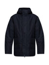 Ghost Piece Nylon Hooded Jacket Navy - STONE ISLAND - BALAAN 2