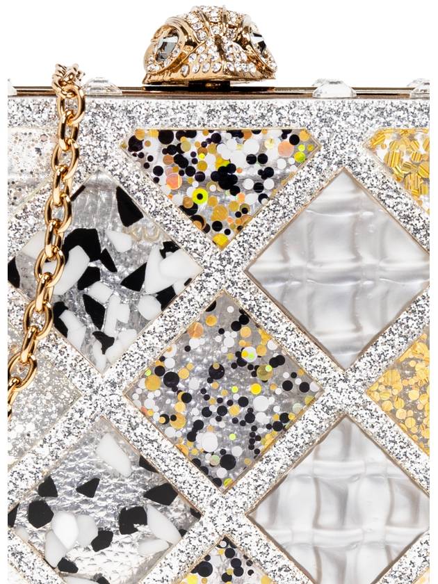 Kurt Geiger Clutch ‘Crystal Quilt Box’, Women's, Multicolour - KURT GEIGER - BALAAN 8