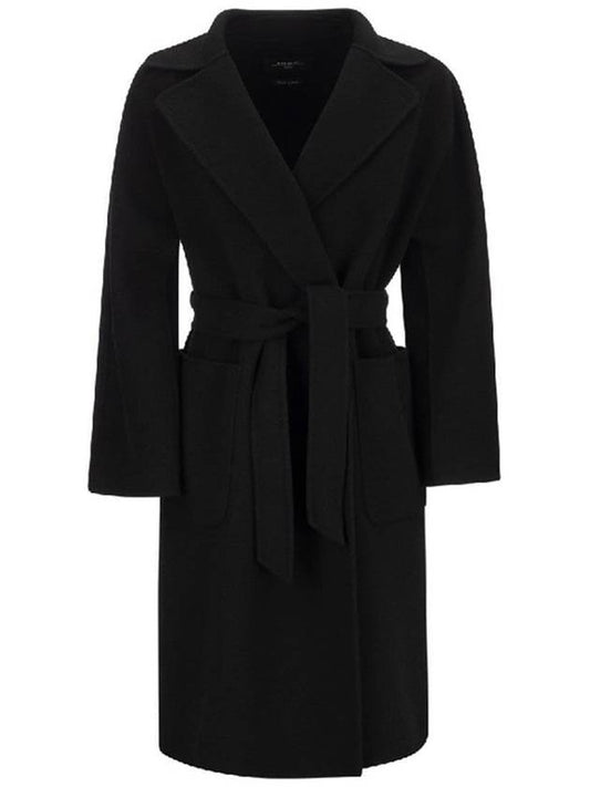 Rovo Wool Single Coat Black - MAX MARA - BALAAN 2