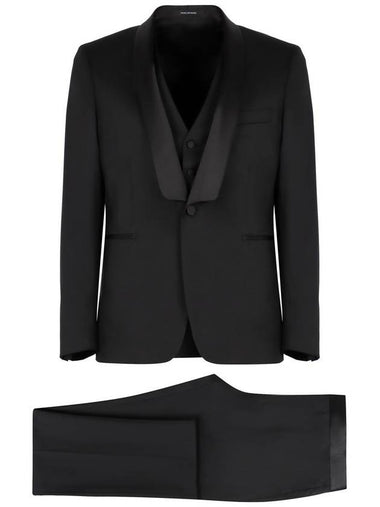 Tagliatore Three-Piece Wool Suit - TAGLIATORE - BALAAN 1