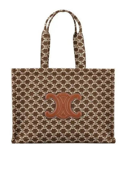 Large Cabas Thais Tote Bag Brown - CELINE - BALAAN 2