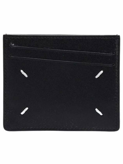 Stitch Diagonal Card Wallet Black - MAISON MARGIELA - BALAAN 2