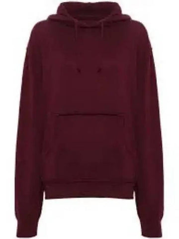 Embroidered Hood Burgundy XS50GU0197S25520359 - MAISON MARGIELA - BALAAN 1