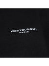 Square Label Sweatshirt Black - WOOYOUNGMI - BALAAN 5