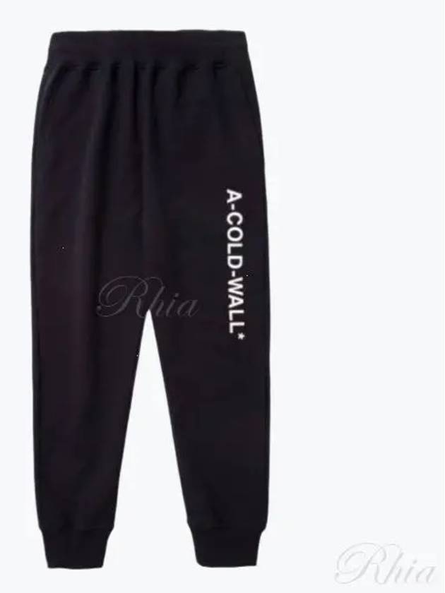 Knit Essential Logo Sweatpants ACWMB096 Black - A-COLD-WALL - BALAAN 1